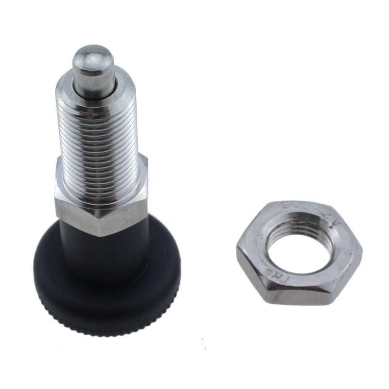 MEETOOT M10 Stainless Steel Spring Return Knob Plunger Push Fit Ball Nose Spring Plunger Spring Return Knob Plunger Spring Indexing Plunger - Image 5